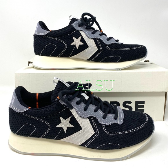 Converse Thunderbolt Men’s Size Low Top Canvas Black Casual Sneakers 163894C - Picture 5 of 11